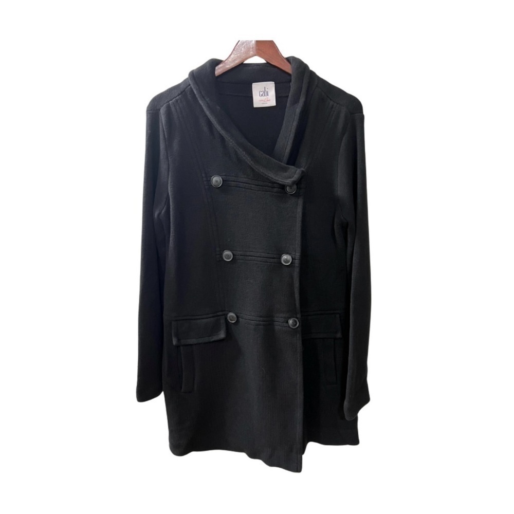 Cabi Love Carol Collection Women Black Peacoat Size M - Picture 3 of 9